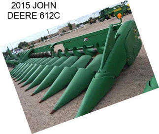 2015 JOHN DEERE 612C