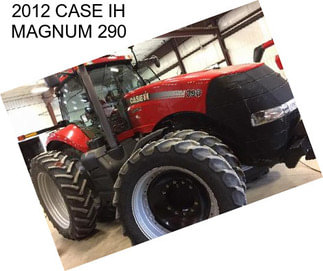 2012 CASE IH MAGNUM 290