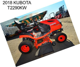 2018 KUBOTA T2290KW