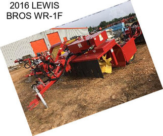 2016 LEWIS BROS WR-1F