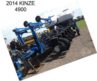 2014 KINZE 4900