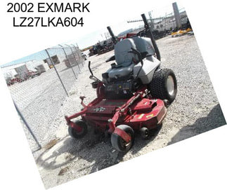2002 EXMARK LZ27LKA604