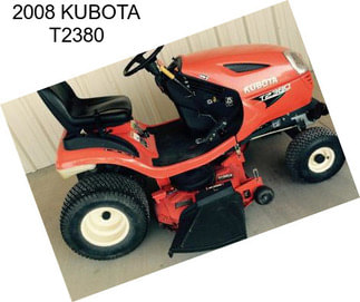 2008 KUBOTA T2380