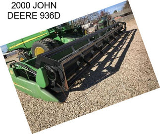 2000 JOHN DEERE 936D