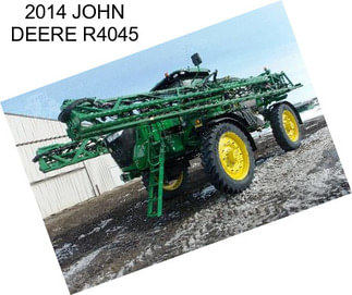 2014 JOHN DEERE R4045