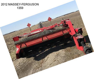 2012 MASSEY-FERGUSON 1359