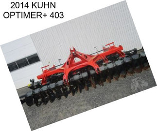 2014 KUHN OPTIMER+ 403