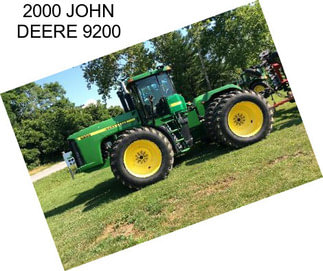 2000 JOHN DEERE 9200