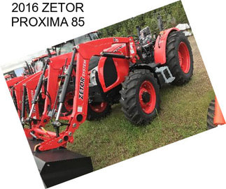 2016 ZETOR PROXIMA 85