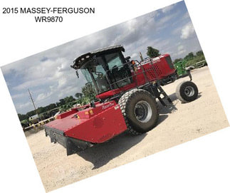 2015 MASSEY-FERGUSON WR9870