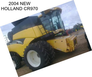 2004 NEW HOLLAND CR970