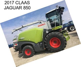 2017 CLAAS JAGUAR 850