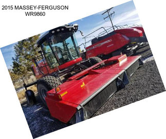 2015 MASSEY-FERGUSON WR9860