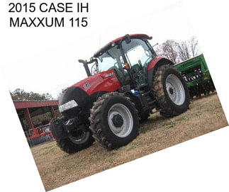 2015 CASE IH MAXXUM 115