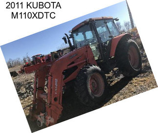 2011 KUBOTA M110XDTC