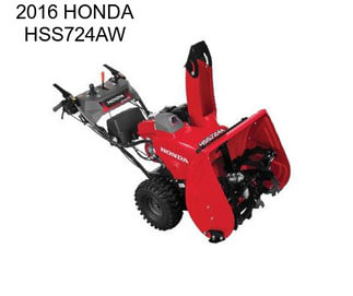 2016 HONDA HSS724AW