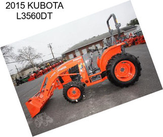 2015 KUBOTA L3560DT