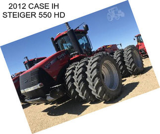 2012 CASE IH STEIGER 550 HD