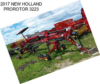 2017 NEW HOLLAND PROROTOR 3223