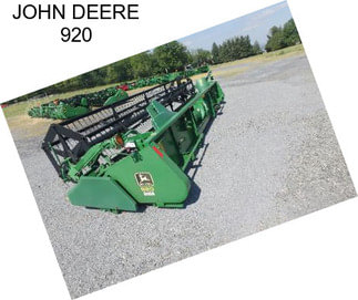 JOHN DEERE 920