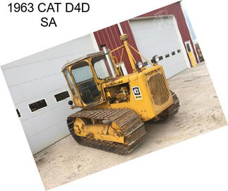 1963 CAT D4D SA