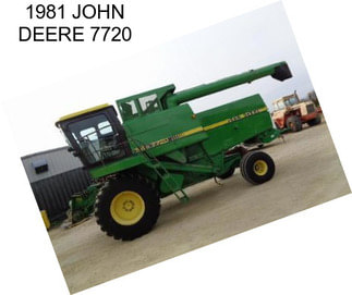 1981 JOHN DEERE 7720