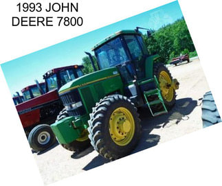 1993 JOHN DEERE 7800