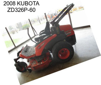 2008 KUBOTA ZD326P-60