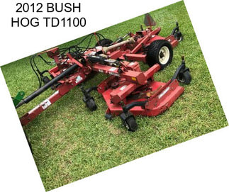 2012 BUSH HOG TD1100