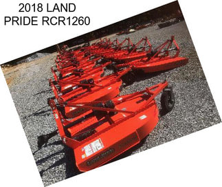 2018 LAND PRIDE RCR1260