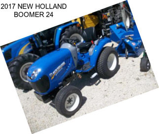 2017 NEW HOLLAND BOOMER 24