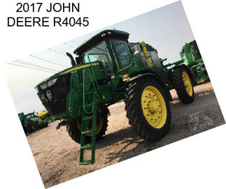 2017 JOHN DEERE R4045