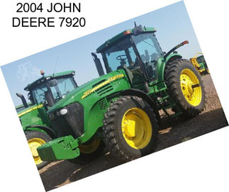 2004 JOHN DEERE 7920