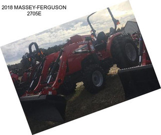 2018 MASSEY-FERGUSON 2705E