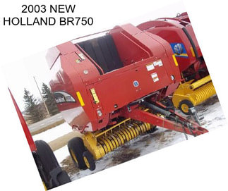2003 NEW HOLLAND BR750
