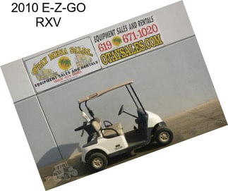 2010 E-Z-GO RXV