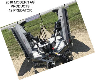 2018 MODERN AG PRODUCTS 12 PREDATOR