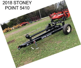 2018 STONEY POINT 5410