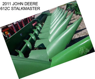 2011 JOHN DEERE 612C STALKMASTER