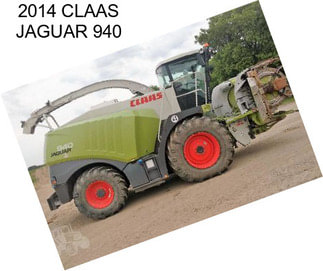 2014 CLAAS JAGUAR 940