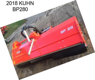 2018 KUHN BP280