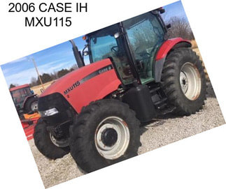 2006 CASE IH MXU115