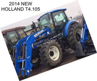 2014 NEW HOLLAND T4.105