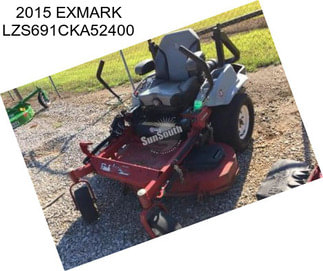 2015 EXMARK LZS691CKA52400