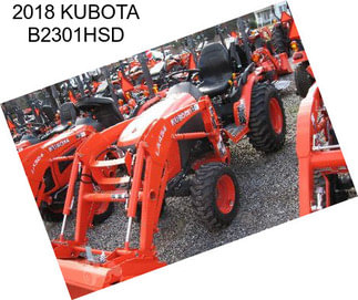 2018 KUBOTA B2301HSD