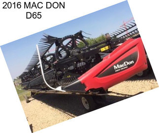 2016 MAC DON D65