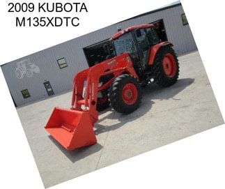 2009 KUBOTA M135XDTC