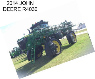 2014 JOHN DEERE R4030