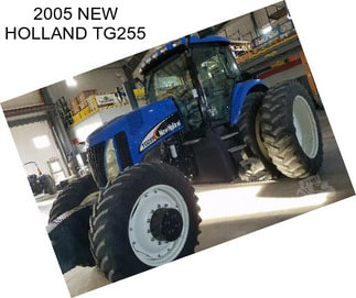 2005 NEW HOLLAND TG255