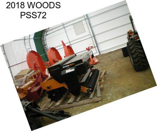 2018 WOODS PSS72